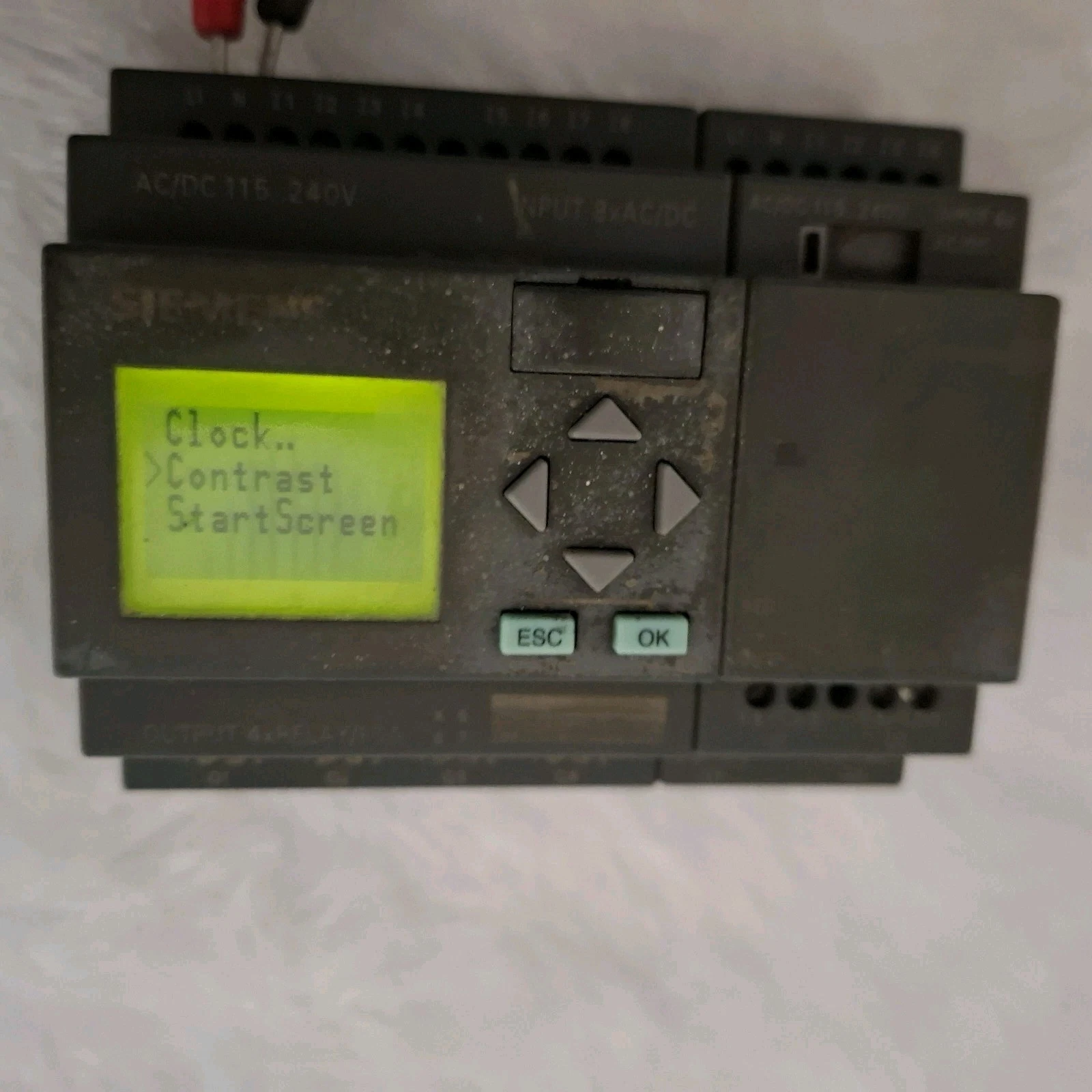 SIEMENS LOGO WITH EXPANSION MODULE AC/DC 115..240V (Cosmetic Damaged) FREE SHIP